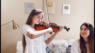 Ave Maria - Violin and Piano - Mom and Daughter - Karolina Protsenko
