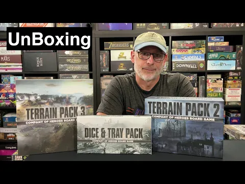 TDG: Company of Heroes 2nd Edition Terrain Packs unboxing with Ray