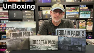TDG: Company of Heroes 2nd Edition Terrain Packs unboxing with Ray