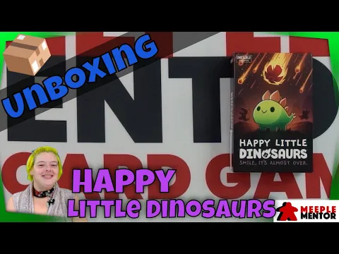 Meeple Mentor Unboxes Happy Little Dinosaurs