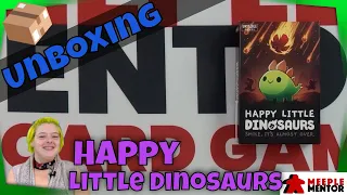 Meeple Mentor Unboxes Happy Little Dinosaurs