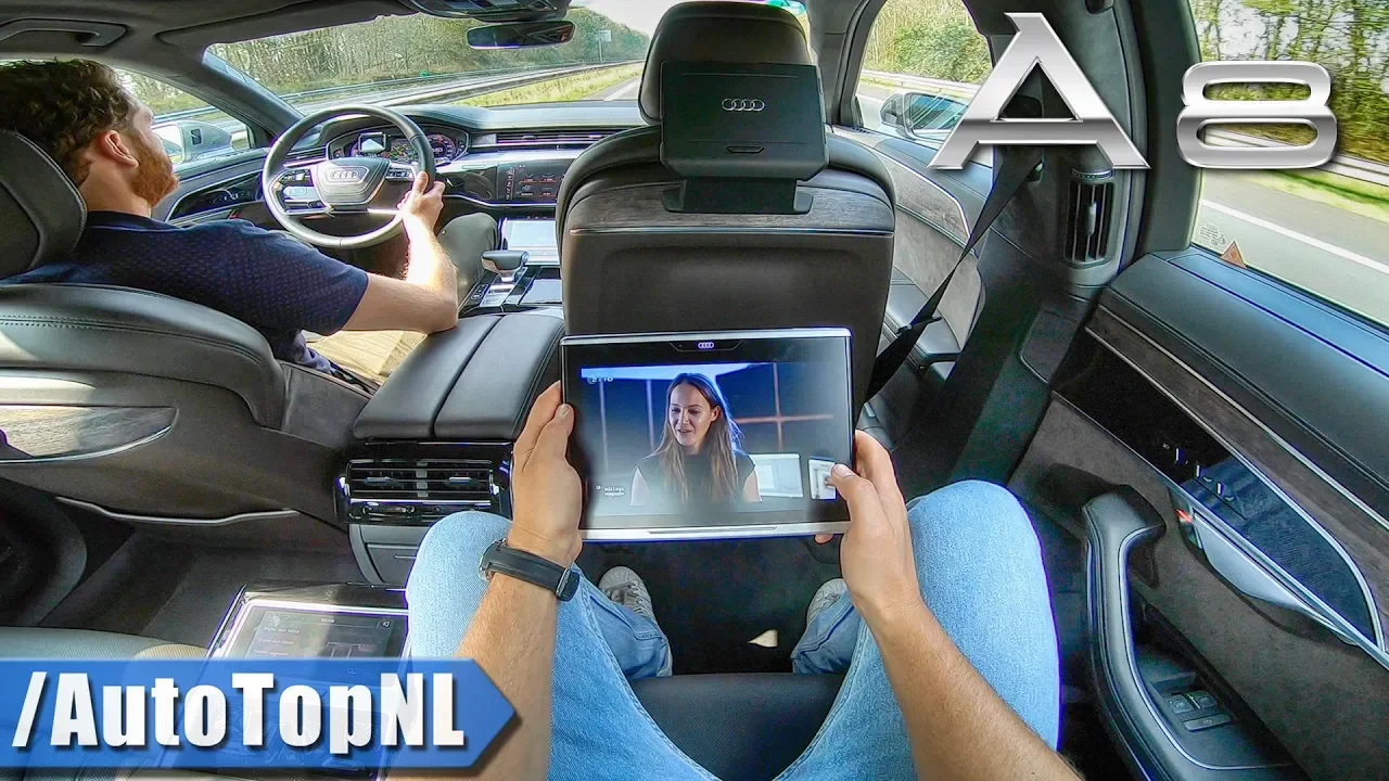 Audi A8 2019 | PASSENGER POV | GADGETS & EQUIPMENT by AutoTopNL