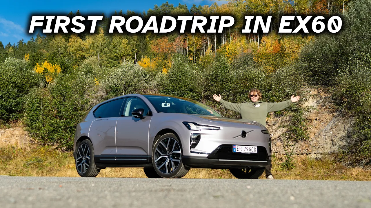 Volvo EX60 First Reaction, Drive & Cabin Road Trip