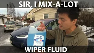 Why you should use concentrated washer fluid