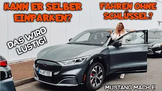 Mustang MachE Parkassistent. Kann er selber einparken? Unser Test!