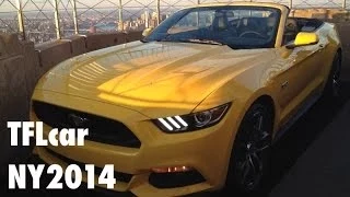 2015 Ford Mustang 50th Anniversary Model on Top of the Empire State Building