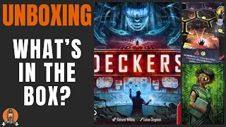 Deckers – Board Game Unboxing & Component Overview