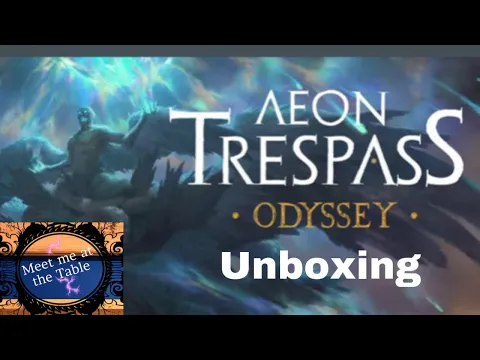 Aeon Trespass Odyssey Full Unboxing