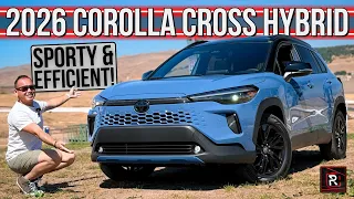 The 2026 Toyota Corolla Cross XSE Hybrid Is A Fuel Sipping Urban SUV With More Style & Tech