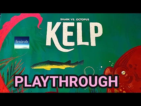 Kelp: Shark vs. Octopus Board Game | Playthrough