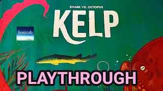 Kelp: Shark vs. Octopus Board Game | Playthrough