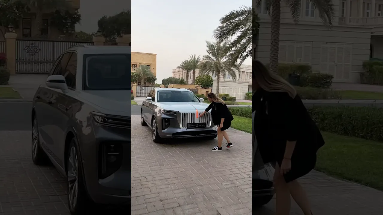 The Hongqi E-HS9 Electric SUV! 😱 @sbxcars #supercars #electric #suv