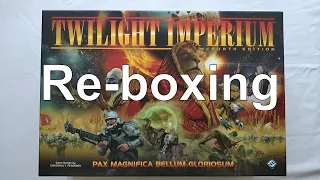 Re-boxing Twilight Imperium: Fourth Edition & Prophecy of Kings Expansion
