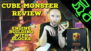 Cube Monster Review - A Unique Approach To Engine Building