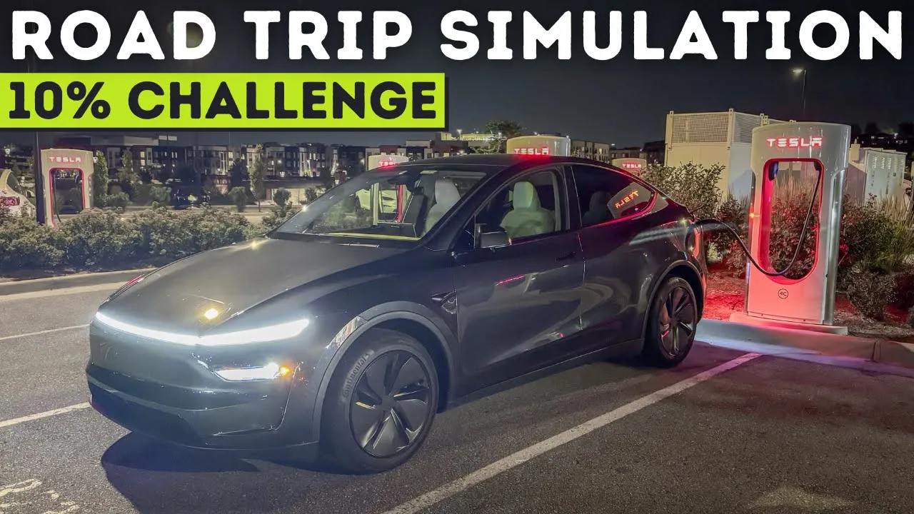 Efficiency Matters! New Tesla Model Y Makes A Great Road Tripper Despite Its Charging Curve