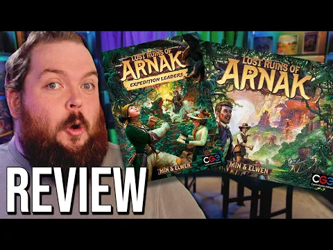 Arnak with Expedition Leaders Board Game Review