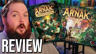 Arnak with Expedition Leaders Board Game Review