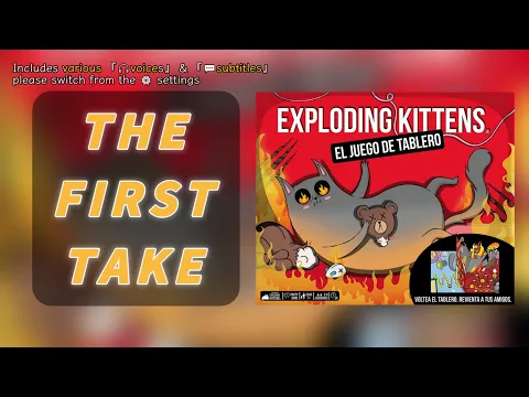 First TakeExploding Kittens: The Board Game | When Exploding Kittens gets a game board! #爆炸貓桌遊