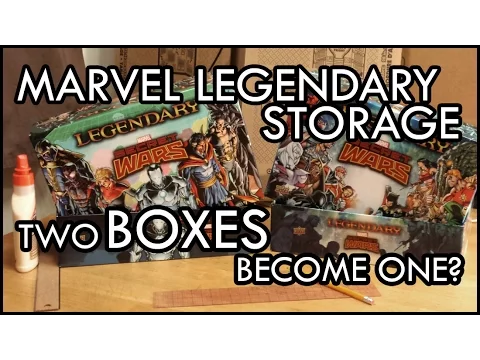 Marvel Legendary Storage:  Two Boxes Become One?