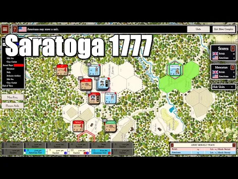 Digital Saratoga 1777 | Game Overview & Example of Play