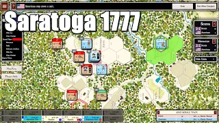 Digital Saratoga 1777 | Game Overview & Example of Play