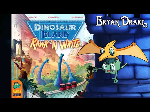 Dinosaur Island: Rawr 'N Write Review - with Bryan