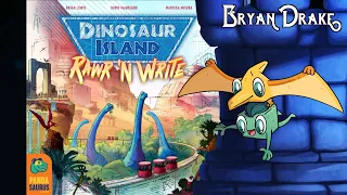 Dinosaur Island: Rawr 'N Write Review - with Bryan