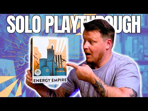 Solo Playthrough Manhattan Project Energy Empire - 2025 Edition