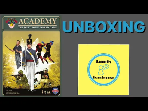 Academy: The West Point Board Game - UNBOXING