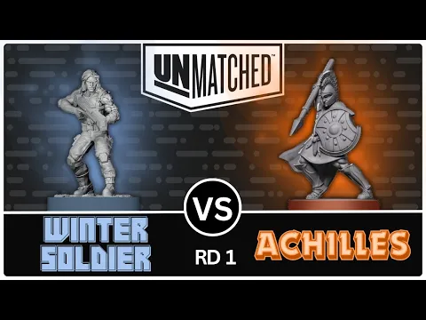The Winter Soldier vs Achilles! (Unmatched Tournament - Round 1)