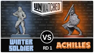 The Winter Soldier vs Achilles! (Unmatched Tournament - Round 1)