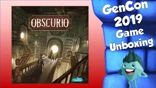 GenCon 2019 Unboxing - Obscurio