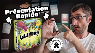 🃏CHALLENGERS🃏 présentation rapide du jeu en français présentée par #expliquemoica #ZMANGAMES