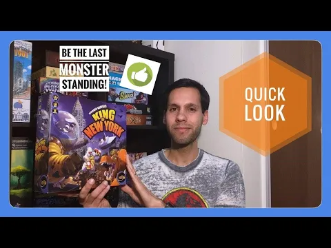Fight monsters in King of New York! [Quick Look]