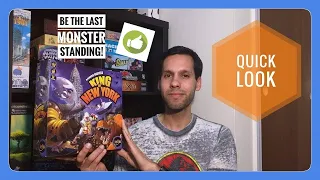 Fight monsters in King of New York! [Quick Look]