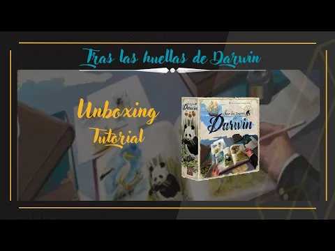 Tras las huellas de Darwin - El hermano pequeño de Darwin's Journey - JUEGO de mesa FAMILIAR