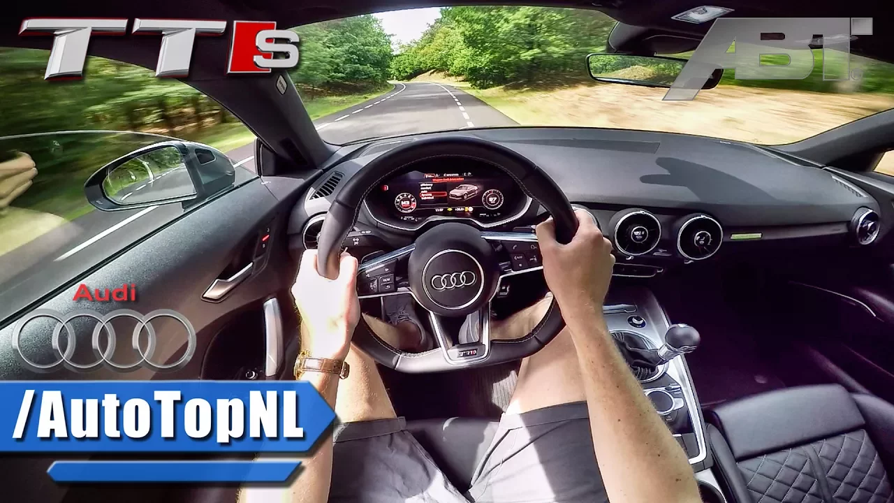 Audi TTS ABT 370HP POV Test Drive by AutoTopNL