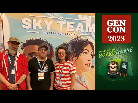 Gen Con 2023 Entrevue avec Manu de Scorpion Masqué (Sky Team)