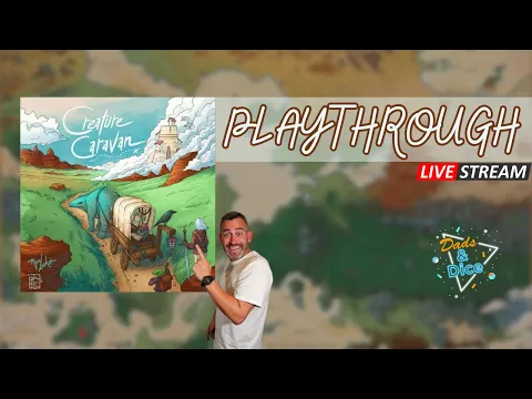 2 Player Creature Caravan | Red Raven Games | Live Playthrough