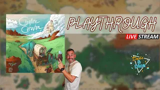 2 Player Creature Caravan | Red Raven Games | Live Playthrough