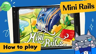 Mini Rails: Road to Eltonburg | New art, new features, supports 1-2 players! #boardgames #迷你鐵道王