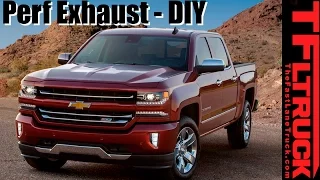 How to install 2017 Chevy Silverado V8 Performance Exhaust