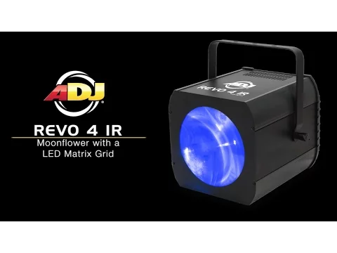 Product video thumbnail for ADJ American DJ Revo 4 IR RGBW LED DMX Effect Light