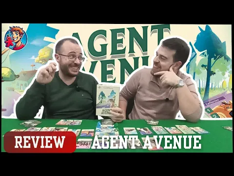 Review | Agent Avenue | Ένα Meeple Την Ημέρα