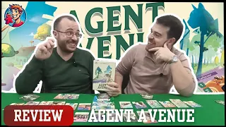 Review | Agent Avenue | Ένα Meeple Την Ημέρα