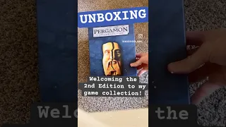Unboxing Pergamon 2nd Ed. by Stefan Dorra & Ralf Zur Linde (Eagle Gryphon Second Edition Board Game)