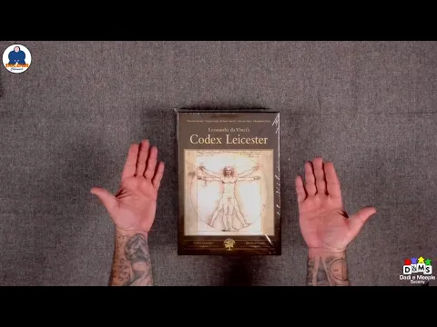 UNBOXING LEONARDO DA VINCI'S: Codex Leicester - #indabox