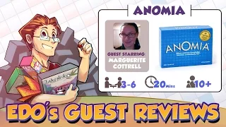 Edo's Anomia Card Game Review (Guest: Marguerite Cottrell)