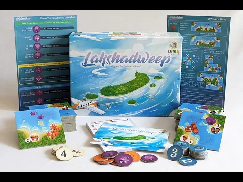 Lakshadweep - 2 Player Strategy Game (Designed by @sidhantchand | Published by @mylumaworld )