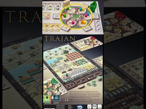 Trajan | Quick Board Game Review | Ancient Strategy Board Game